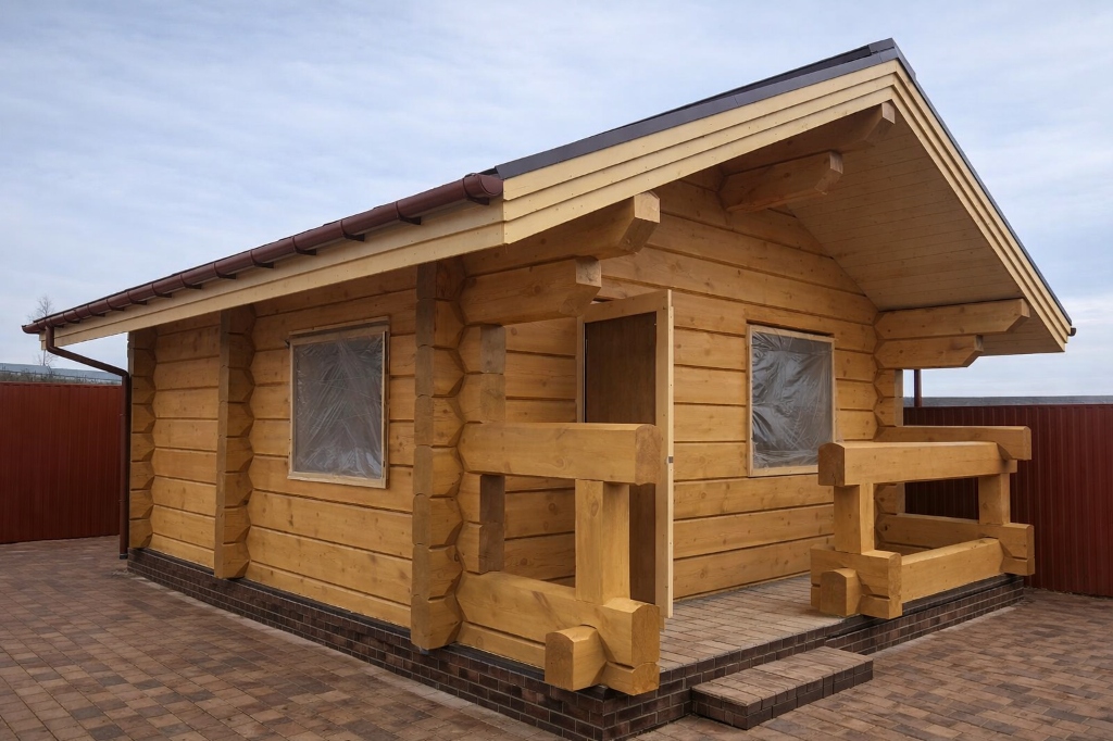 Норвежский декор для дома из лафета